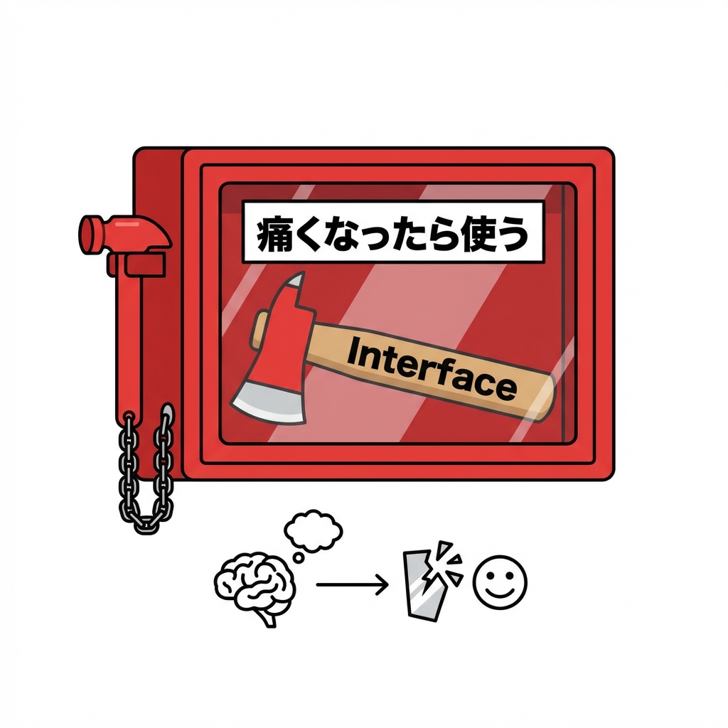 Interfaces are for solving pain
