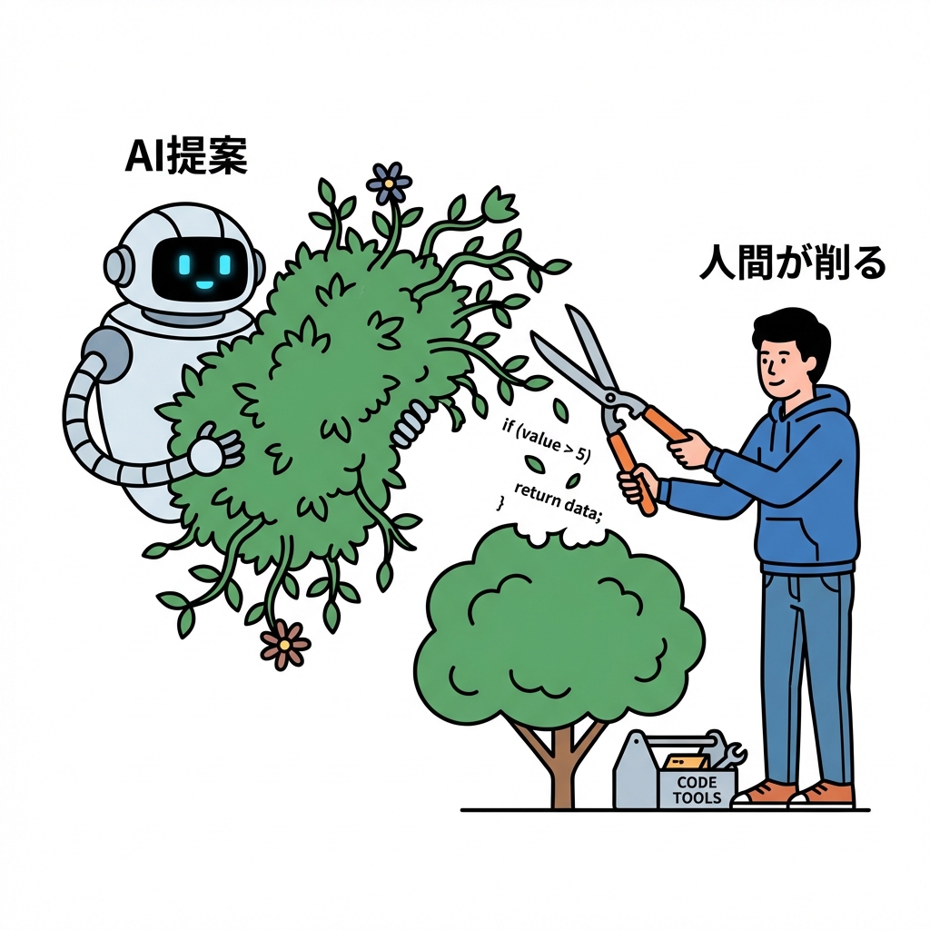 Pruning AI Suggestions