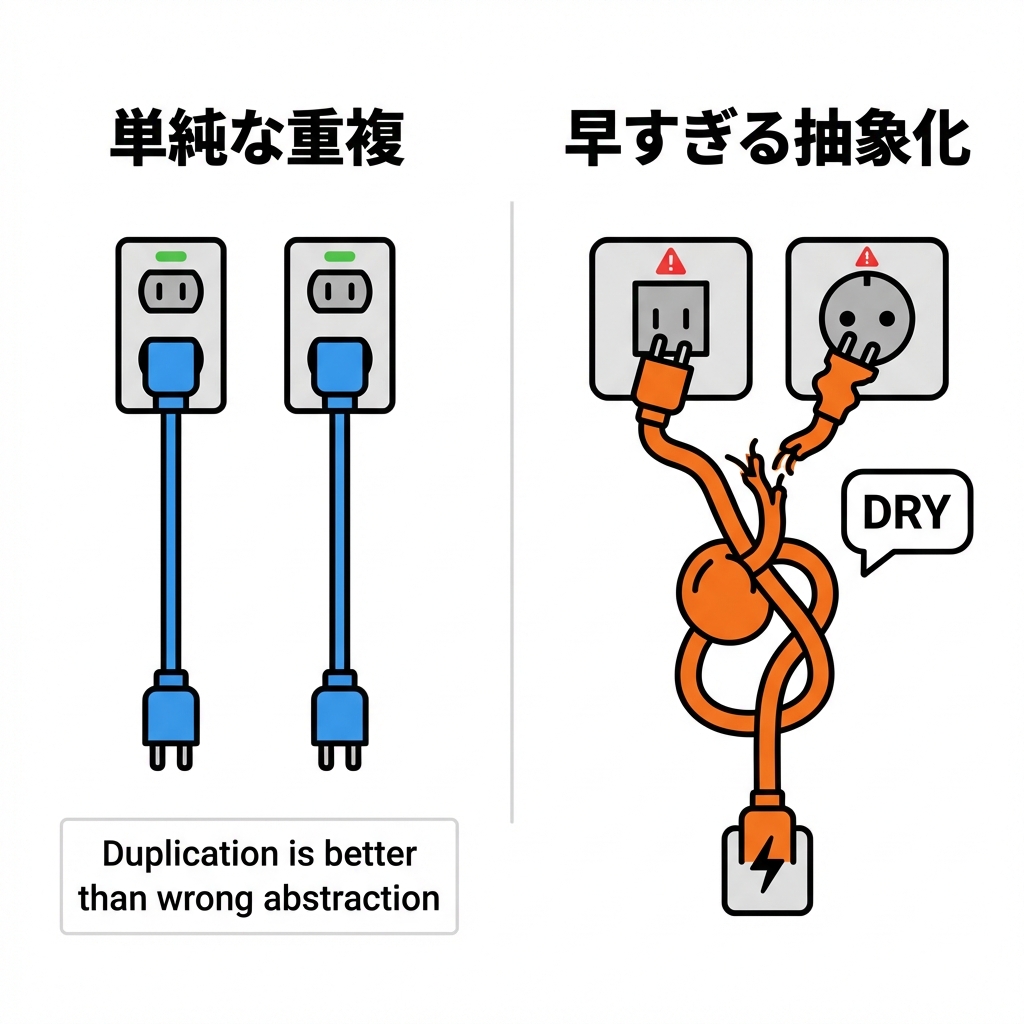 KISS / DRY との関係